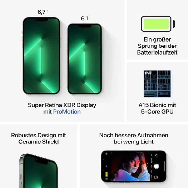 iphone 13 pro max used 128gb 256gb 512gb golden green graphite silver Free Shipping